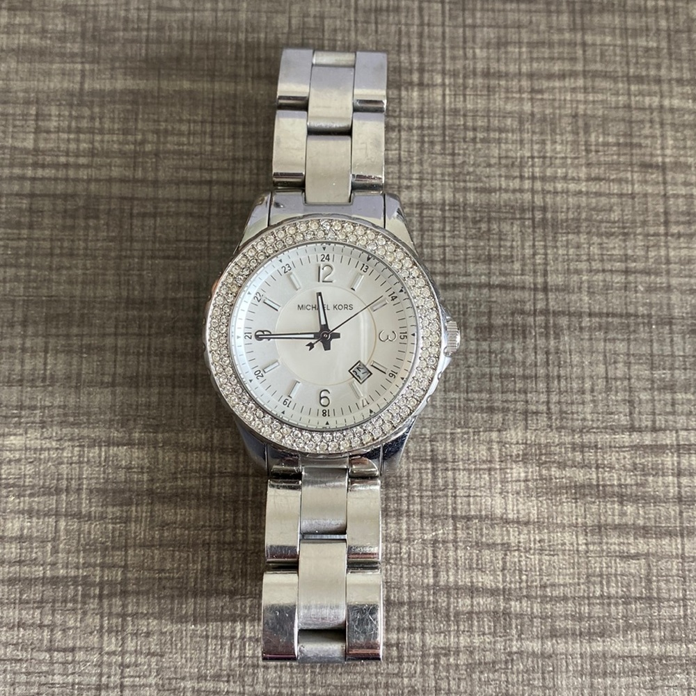 Michael Kors silver watch